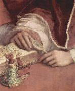 RAFFAELLO Sanzio Portrat des Papstes Leo X oil painting